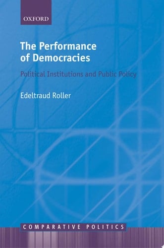 The Performance of Democracies: Political Institutions and Public Policy (Comparative Politics)