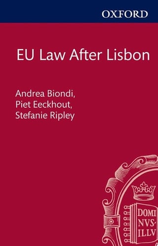 EU Law after Lisbon