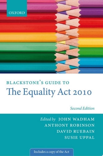 Blackstones Guide to the Equality Act 2010 (Blackstones Guides)