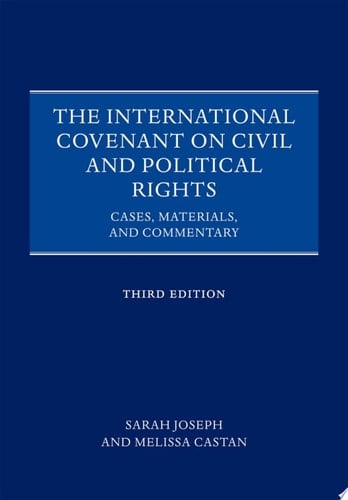 The International Covenant On Civil And Political Rights