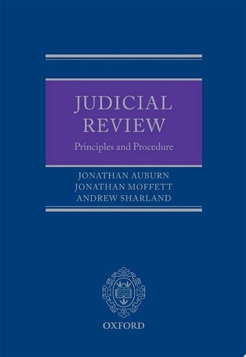 Judicial Review: Principles and Procedure