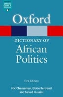 A Dictionary Of African Politics