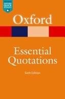 Oxford Essential Quotations