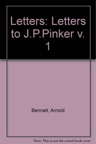 Letters: Letters to J.P.Pinker v. 1