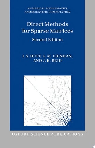 Direct Methods For Sparse Matrices
