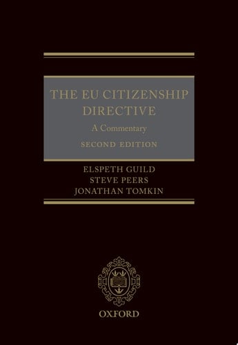 The Eu Citizenship Directive: A Commentary