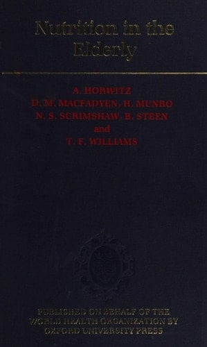 Nutrition in the Elderly