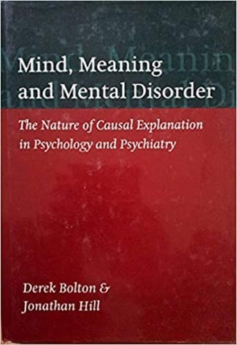 Mind, Meaning and Mental Disorder
