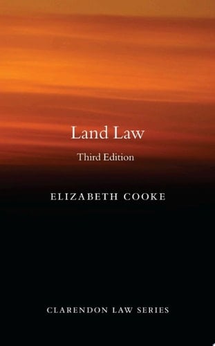 Land Law (Clarendon Law Series)