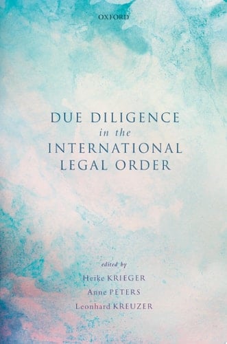 Due Diligence In The International Legal Order