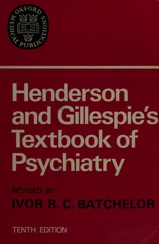 Textbook of Psychiatry for Students 10/E