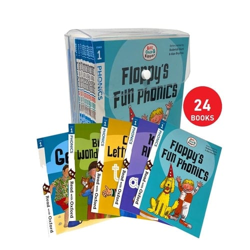 Biff, Chip and Kipper Stage 1 Read with Oxford: 3+: 24 Books Collection Set