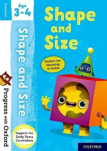Progress with Oxford: Shape and Size Age 3-4 (Progress with Oxford)