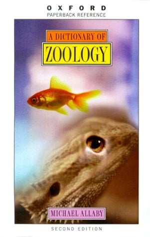 A Dictionary of Zoology (Oxford Paperback Reference)