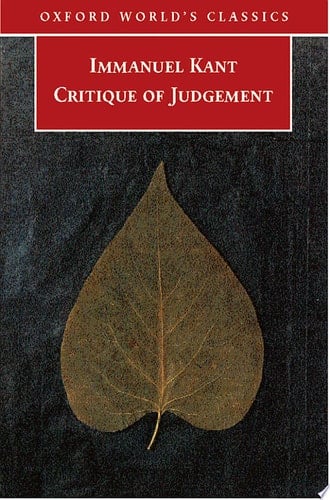 Critique of Judgement (Oxford World's Classics)