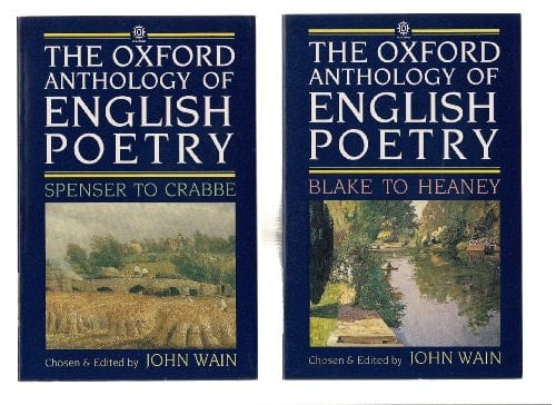 The Oxford Anthology of English Poetry: Banded set of two volumes