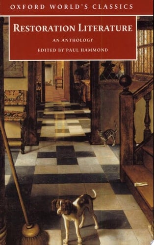 Restoration Literature: An Anthology (Oxford World's Classics)