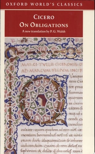 On Obligations (Oxford World's Classics)