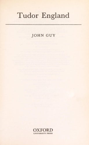 Tudor England