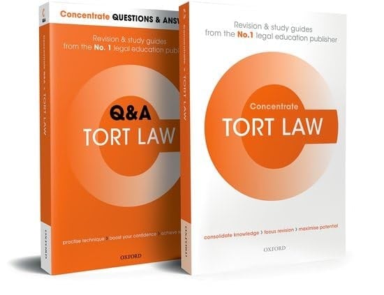 Tort Law Revision Pack 2021 (Concentrate)