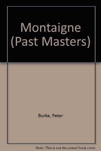 Montaigne (Past Masters)