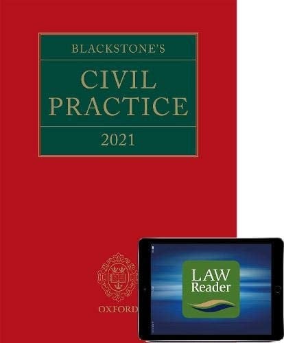 BLACKST CIVIL PRACT 2021 CIPRAC PCK