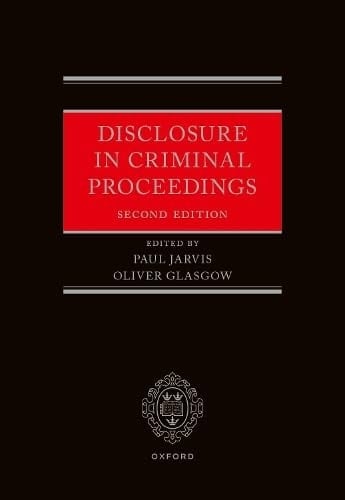 Disclosure in Criminal Practice 2e