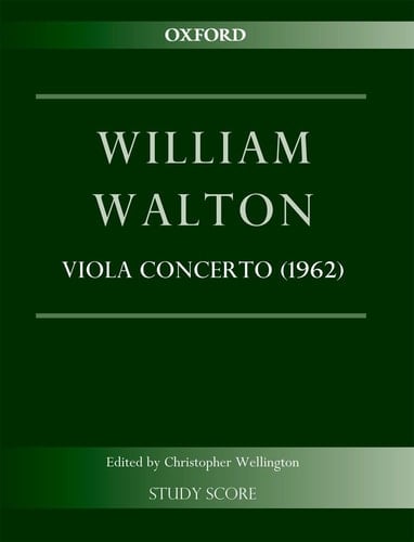 Concerto for Viola and Orchestra (1962) (William Walton Edition)