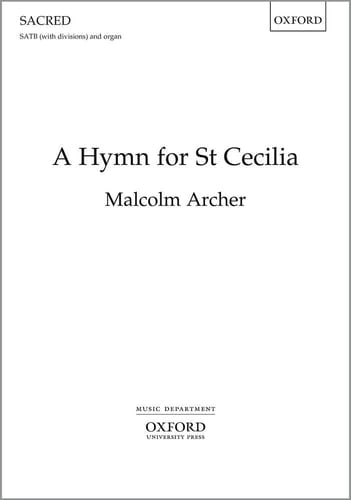 A Hymn for St Cecilia