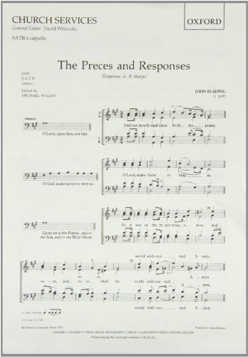 Preces and Responses