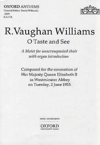 O taste and see