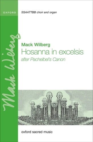 Hosanna in excelsis: after Pachelbel's Canon