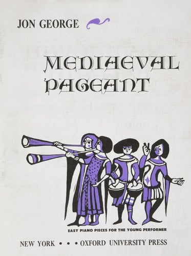 Mediaeval Pageant: Easy piano pieces for the young performer