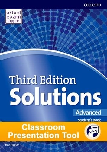 Solutions 3rd Edition Advanced. Student's Book + Workbook CPT Access Card
