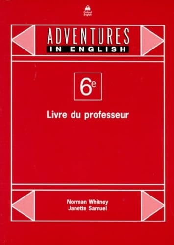 French Adventures Engl 1 Teacher