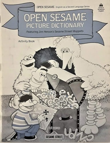 Open Sesame Picture Dictionary (English Edition Activity Book)