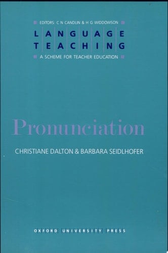 Language Teaching. A Scheme for Teacher's Education. Pronunciation