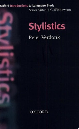 Stylistics (Oxford Introduction to Language Study Series)