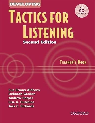 Developing Tactics for Listening: Teacher's Book with Audio CD