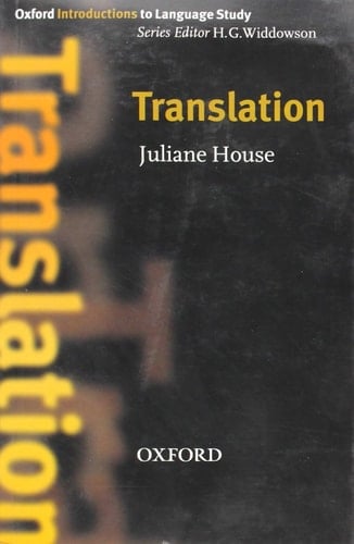 Translation (Oxford Introduction to Language Study Series)