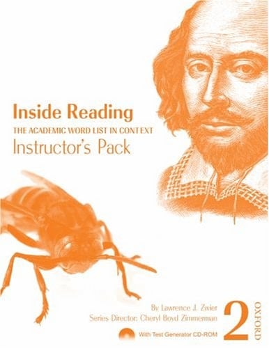 Inside Reading 2 Instructor Pack: The Academic Word List in Context