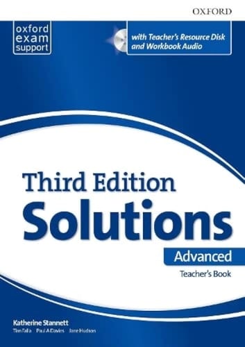 Solutions 3rd Edition Advanced. Teacher's Book