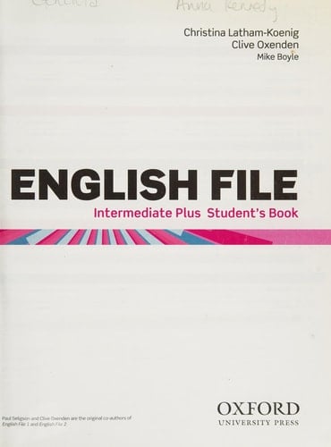 ENGLISH FILE 3RD EDITION INTERMEDIATE PLUS: STUDENT'S BOOK & ITUTOR PACK