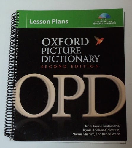 Oxford Picture Dictionary Lesson Plans for Multilevel Listening & Pronunciation Exercises, 2nd Edition (Book & 3 Cds)