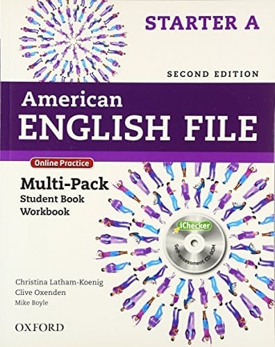 American English File Second Edition: Level Starter Multi-Pack A: With Online Practice and iChecker