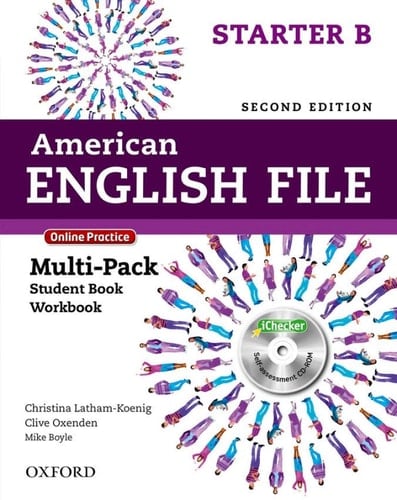 American English File Second Edition: Level Starter Multi-Pack B: With Online Practice and iChecker
