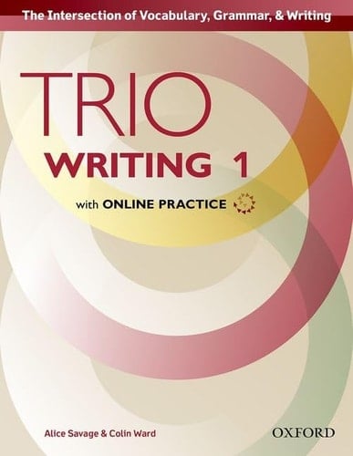 Trio Writing Level 1 Student Book with Online Practice