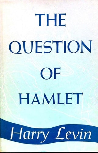 The Question of Hamlet