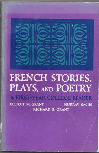 French Stories, Plays and Poetry