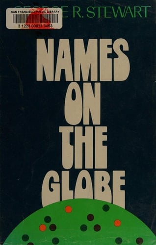 Names on the globe